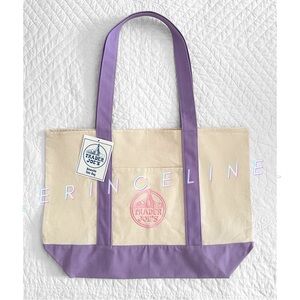 Trader Joe’s LARGE Lavender Tote Bag
